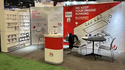MJ Gasket Booths at AAPEX