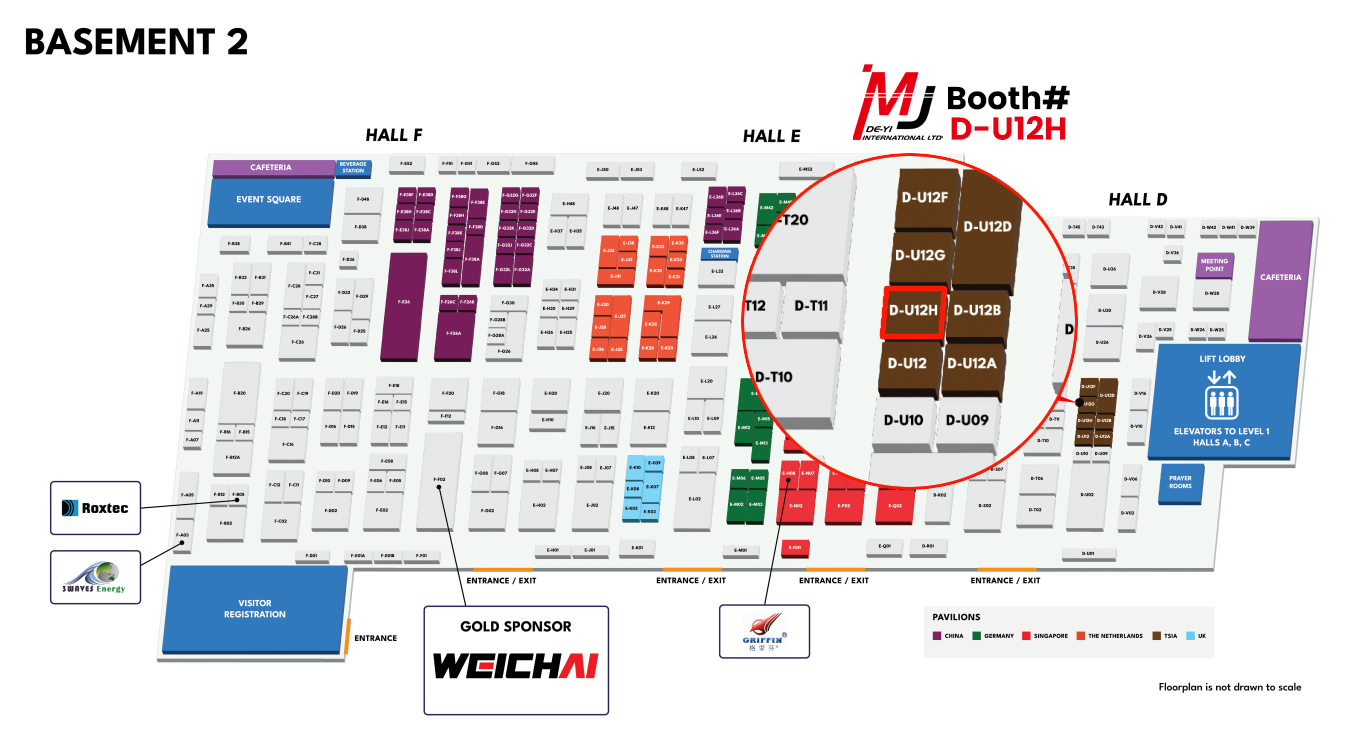 APM Floor Plan - MJ Booth：D-U12H