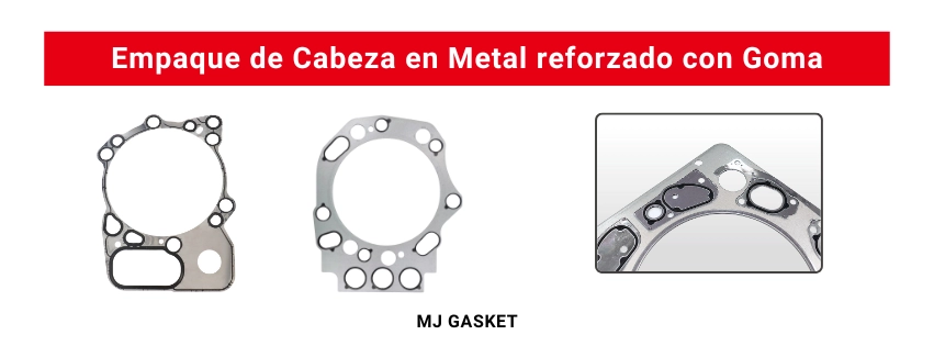 Empaque de Cabeza en Metal reforzado con Goma