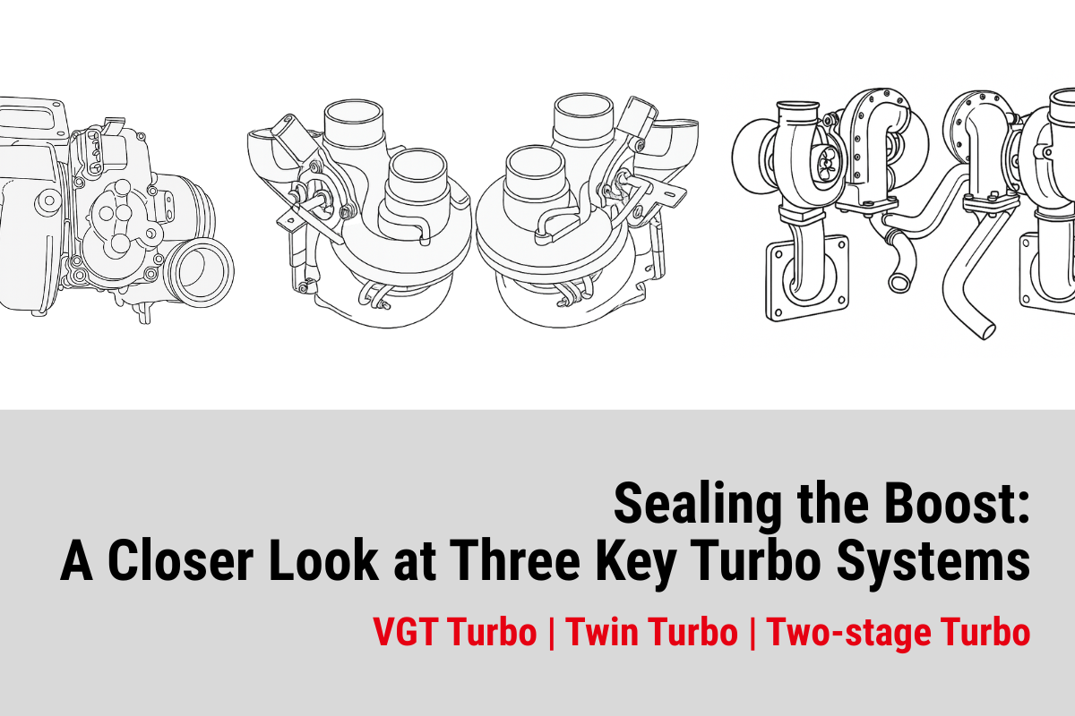 Sealing the Boost A Closer Look at Three Key Turbo Systems Sealing the Boost A Closer Look at Three Key Turbo Systems