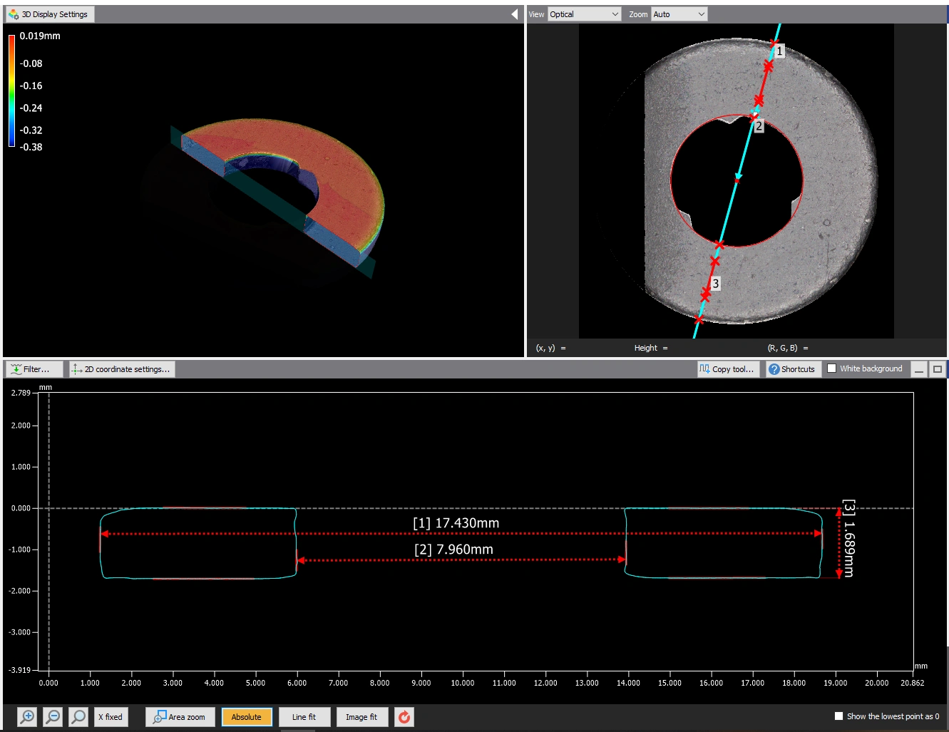 VR-6200 Software Result