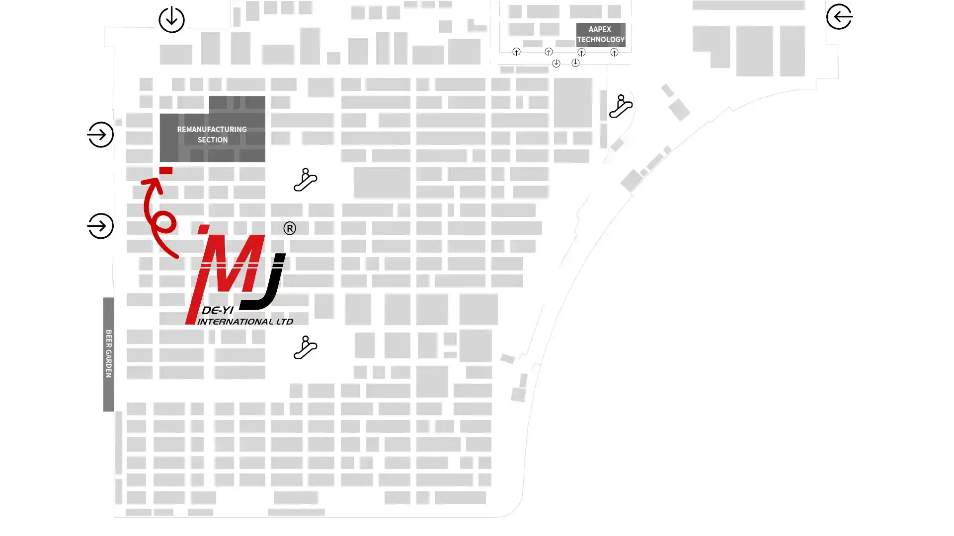 AAPEX 2022 Map